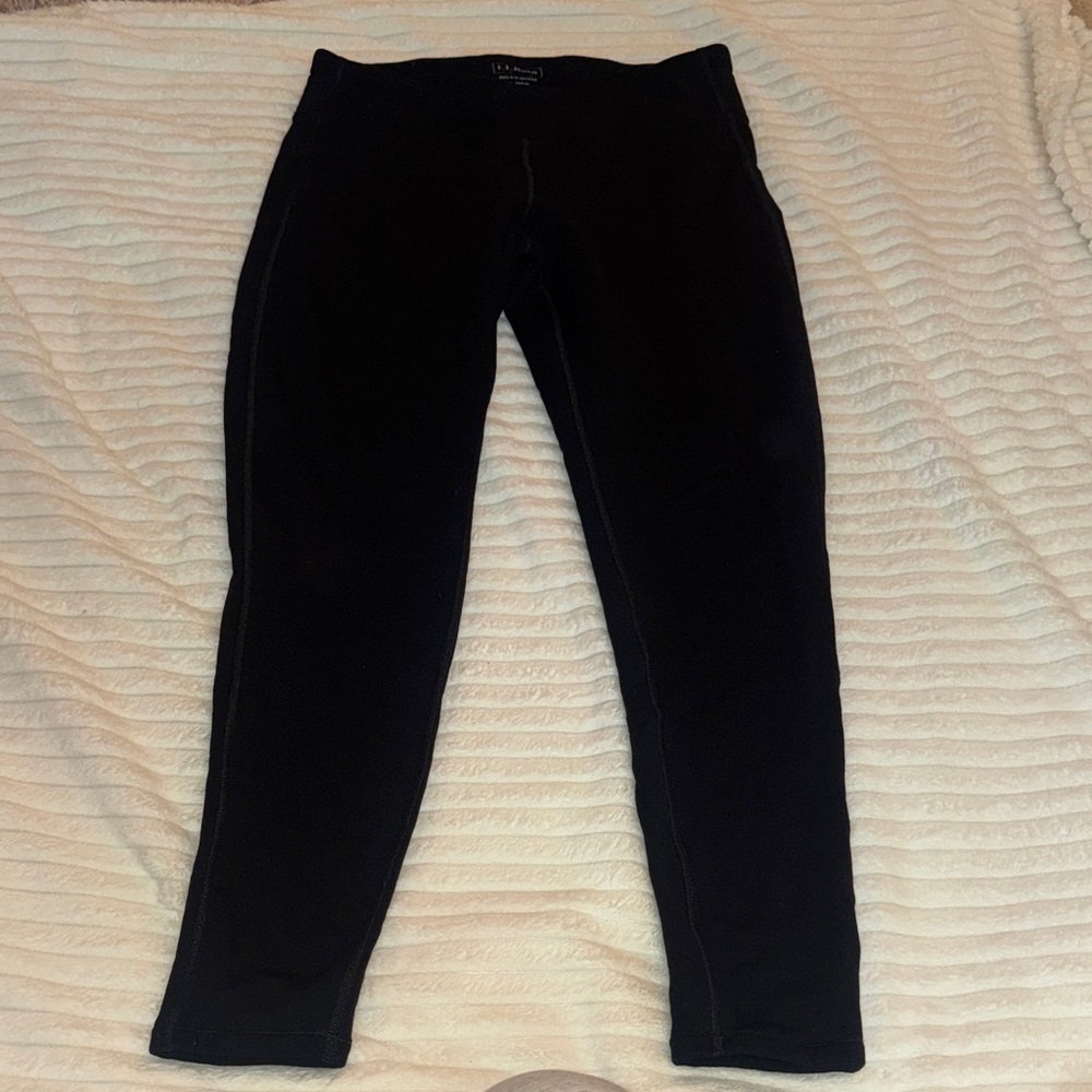 L.L. Bean Charcoal Gray Leggings